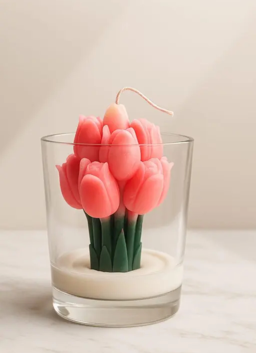 Tulip Bouquet candle