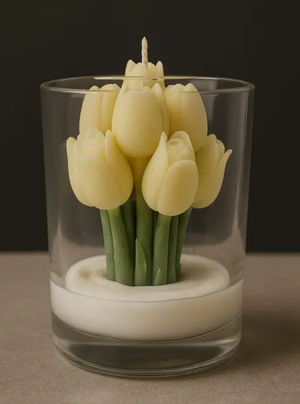 Tulip Bouquet candle