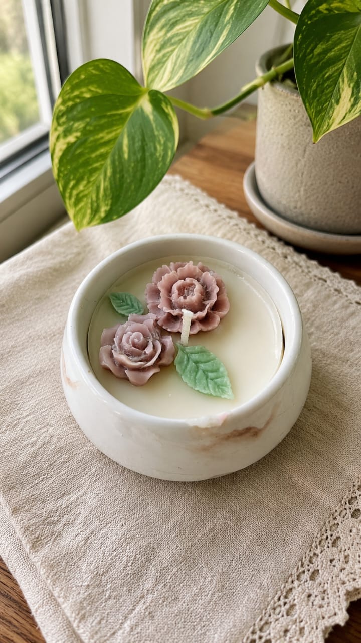 Lavender Bowl Candle