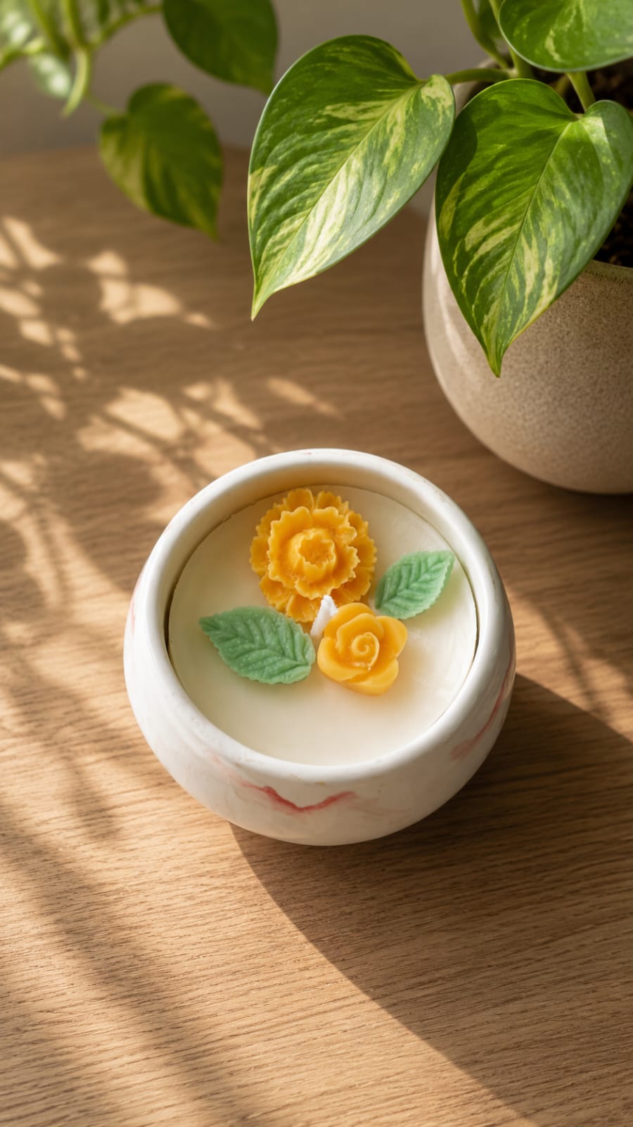 Kathgolap Bowl candle